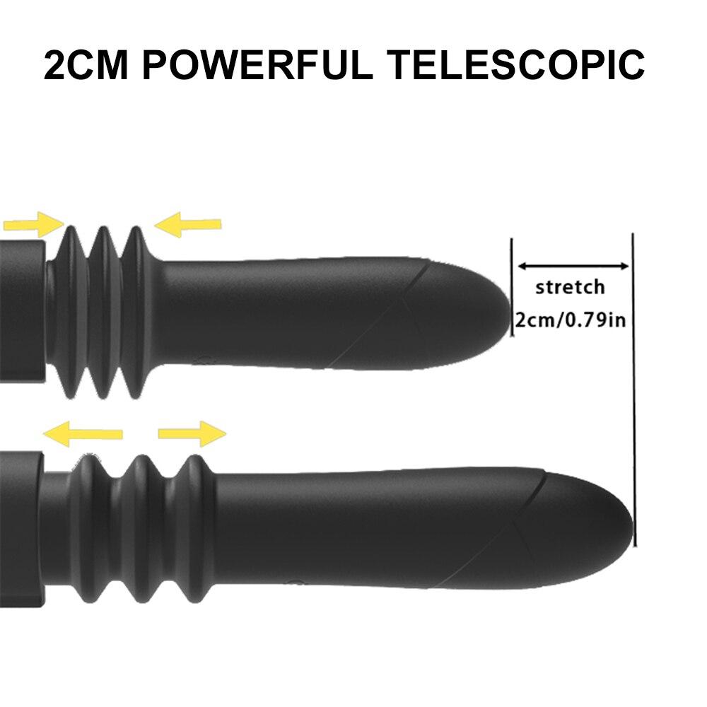 Sex Machine for Women Automatic Telescopic Dildo Vibrator Men G Spot Anal Pussy Masturbation Sex Gun Dildo Massager Adult Toys
