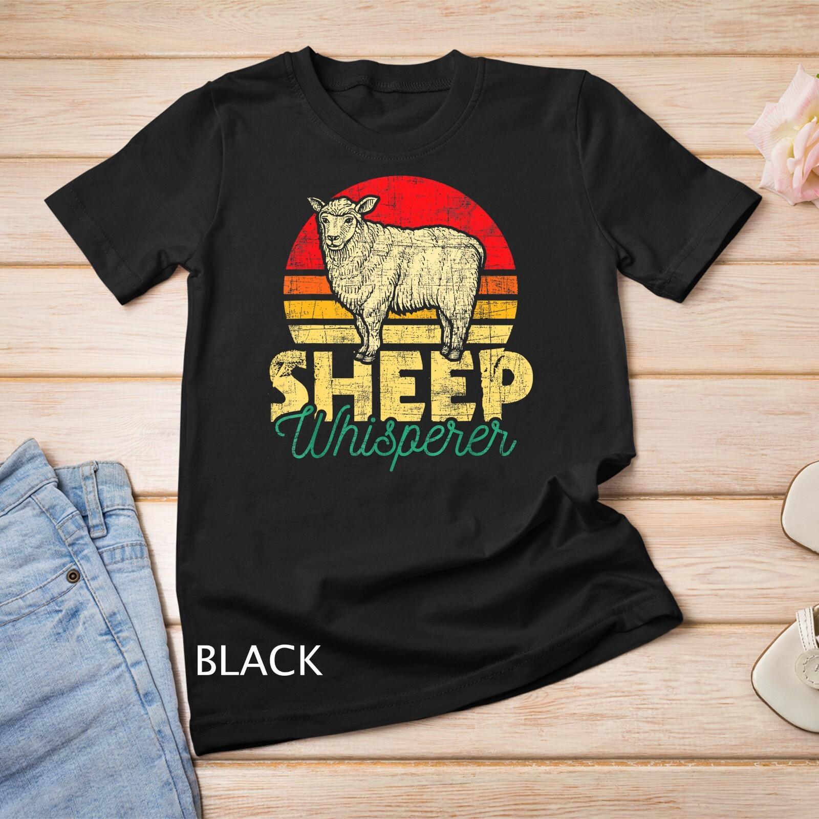 Sheep Whisperer - Flock Herd Farmer Homestead T-Shirt Mens Womens Tees Top Unisex T-Shirt Mens Womens Tees Top S