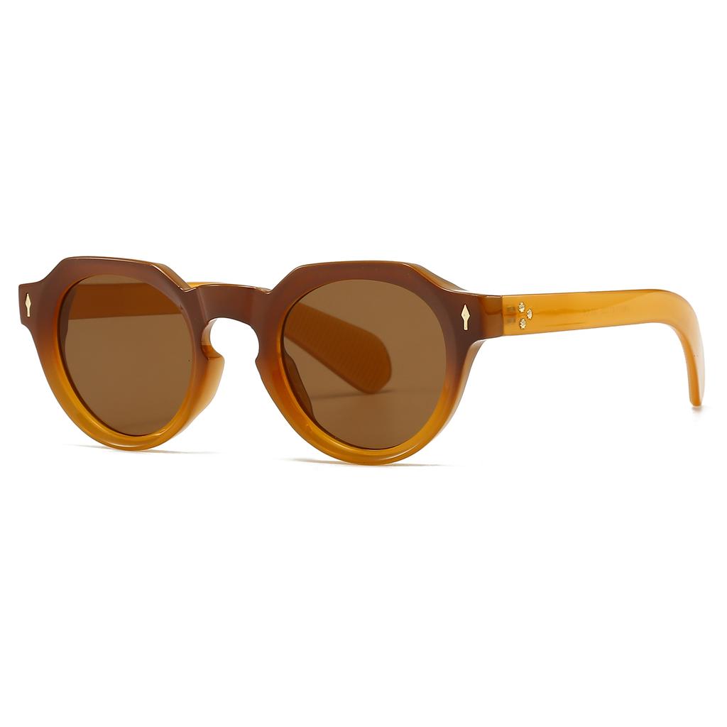 Trendy Narrow Frame Sunglasses for Street Photography Modern Retro Style Cross-Border European and American Export