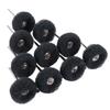 10pcs Nylon Drill Abrasive Brush Buffing Fiber Grinding Head Polishing Wheel  Rotary Tool