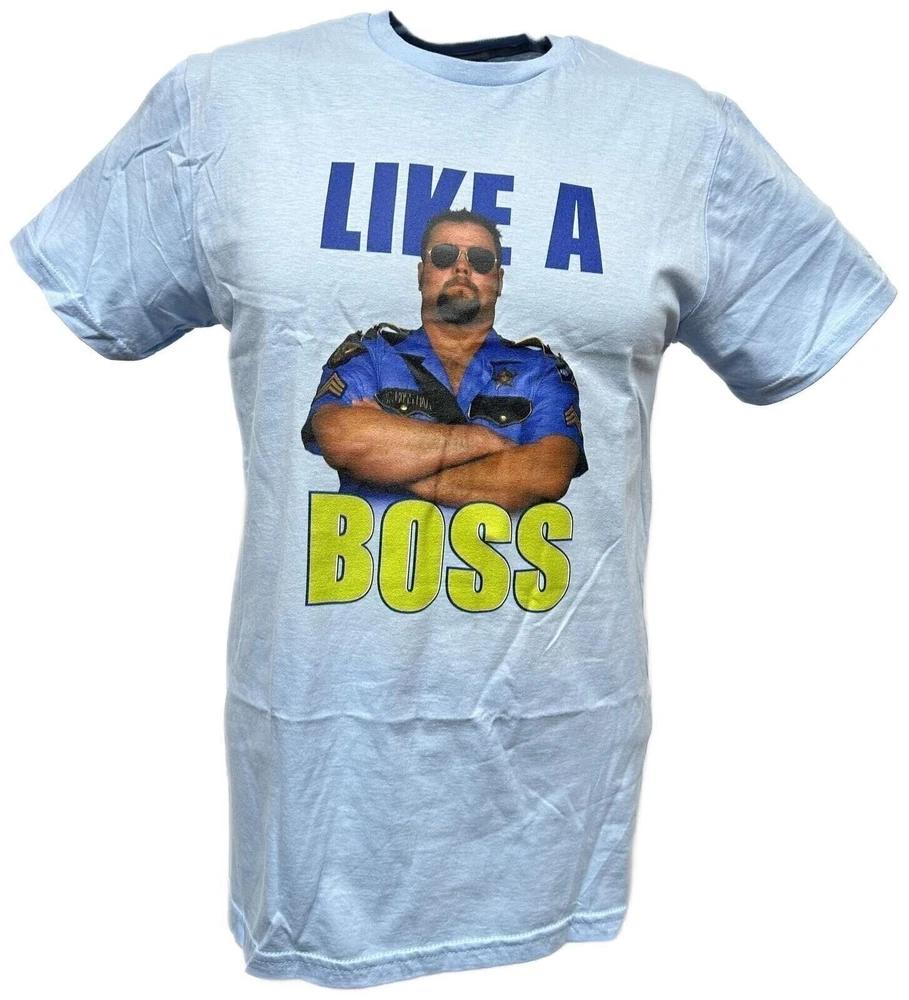 Big Boss Unisex Like a Boss Blue Tshirt S