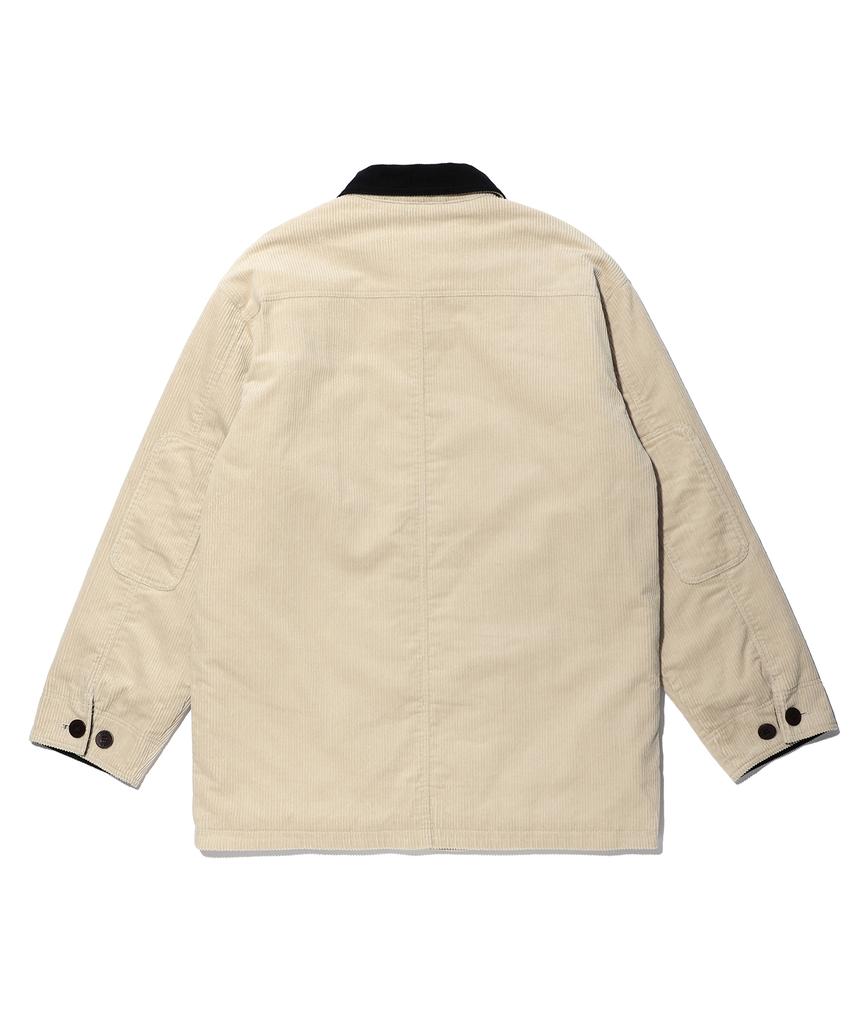 Iey Voyage Coduroy Work Jacket Ivory