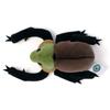 Carolata Yanbaru Langarmiger Nashornkäfer Plüschmaskottchen (Kreatur von Yanbaru mit Kette) Realistischer Insekten-Schlüsselanhänger Puppe Geschenk (Doppelt getestet)  Weihnachten