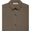 Fear of God Essentials FW22 Long Sleeve Oxford Shirt Women Tops Wood-Brown FOG-FW22-611