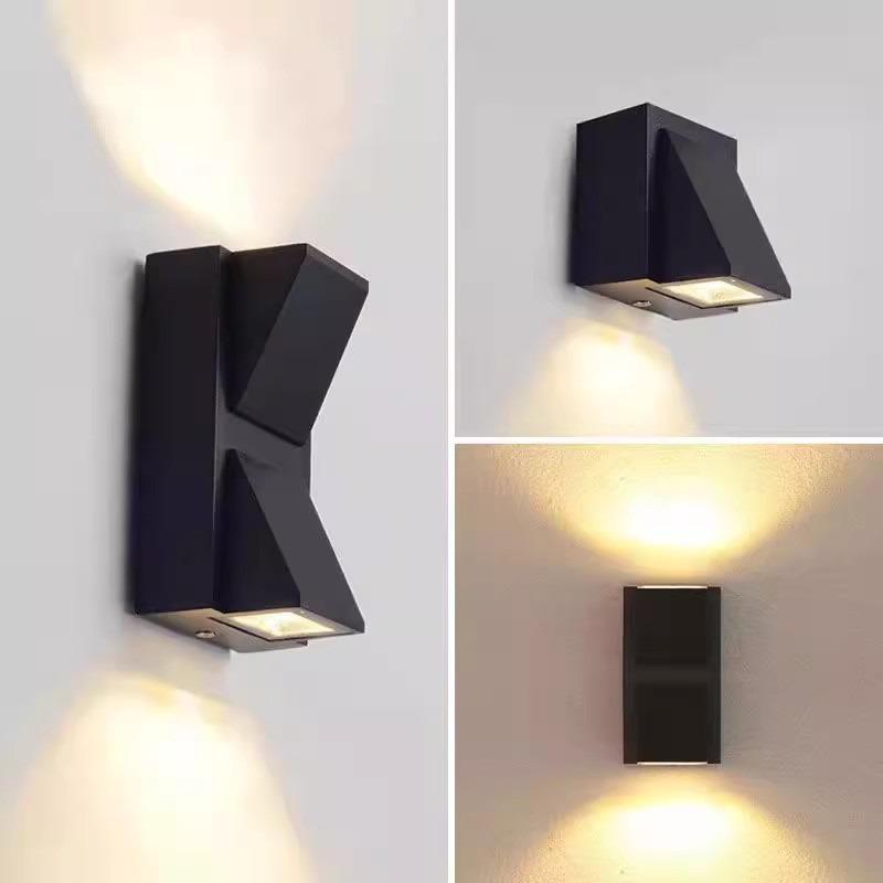 IP65 LED Double Head Waterproof Wall Lamp for Outdoor/Indoor Use