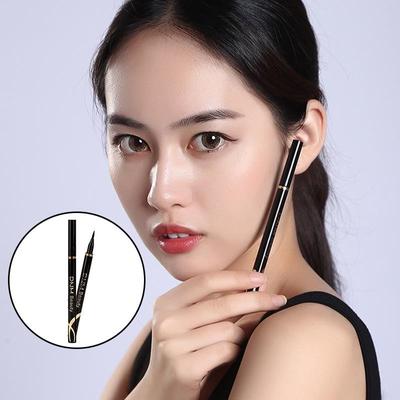 Makeup Eyeliner Waterproof High-Gloss Pen Nylon Head Lying Silkworm Eyebrow Liquid Eyeliner