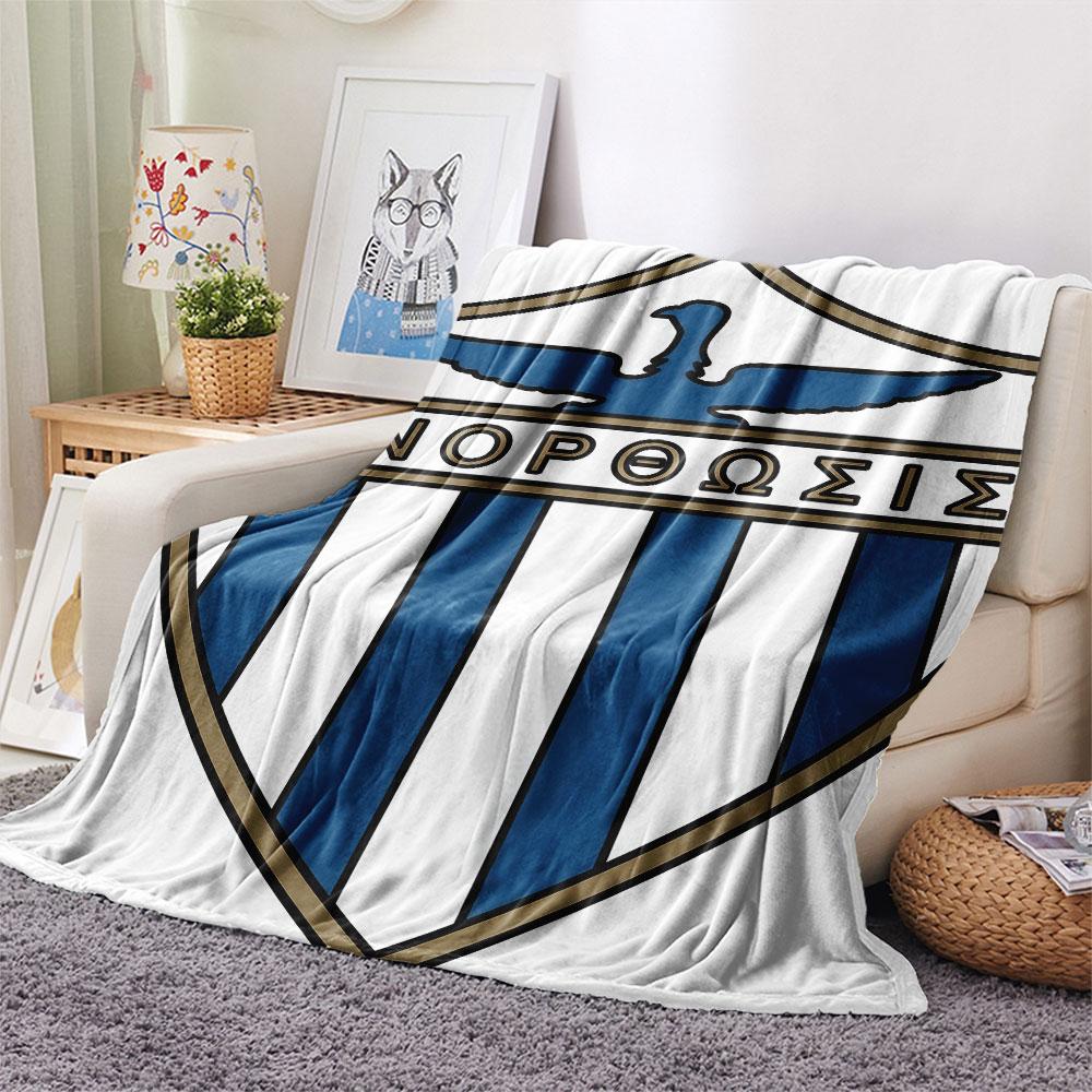 Anorthosis Famagusta FC FlAannel Blanket, High quality Comfortable for All Seasons, Home Decor, Warmth and Comfort