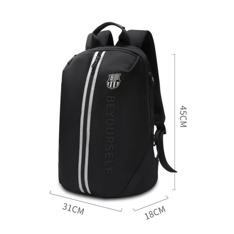 Cool Backpack Travel Leisure Youth Student Schoolbag Fitness Sports Badminton Bag чёрный