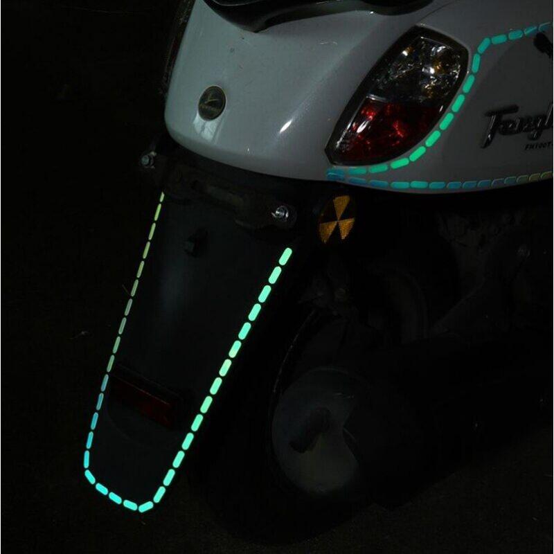 Waterproof DIY Line Reflective Stickers Car Motorcycle Bicycle Wheel Body Decoration Strips Warning Decals Auto Accessories