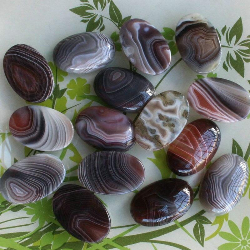 Persian Gulf Agate Round Cabochon, 8-10-18mm, Various Sizes, DIY Accessory Stickers