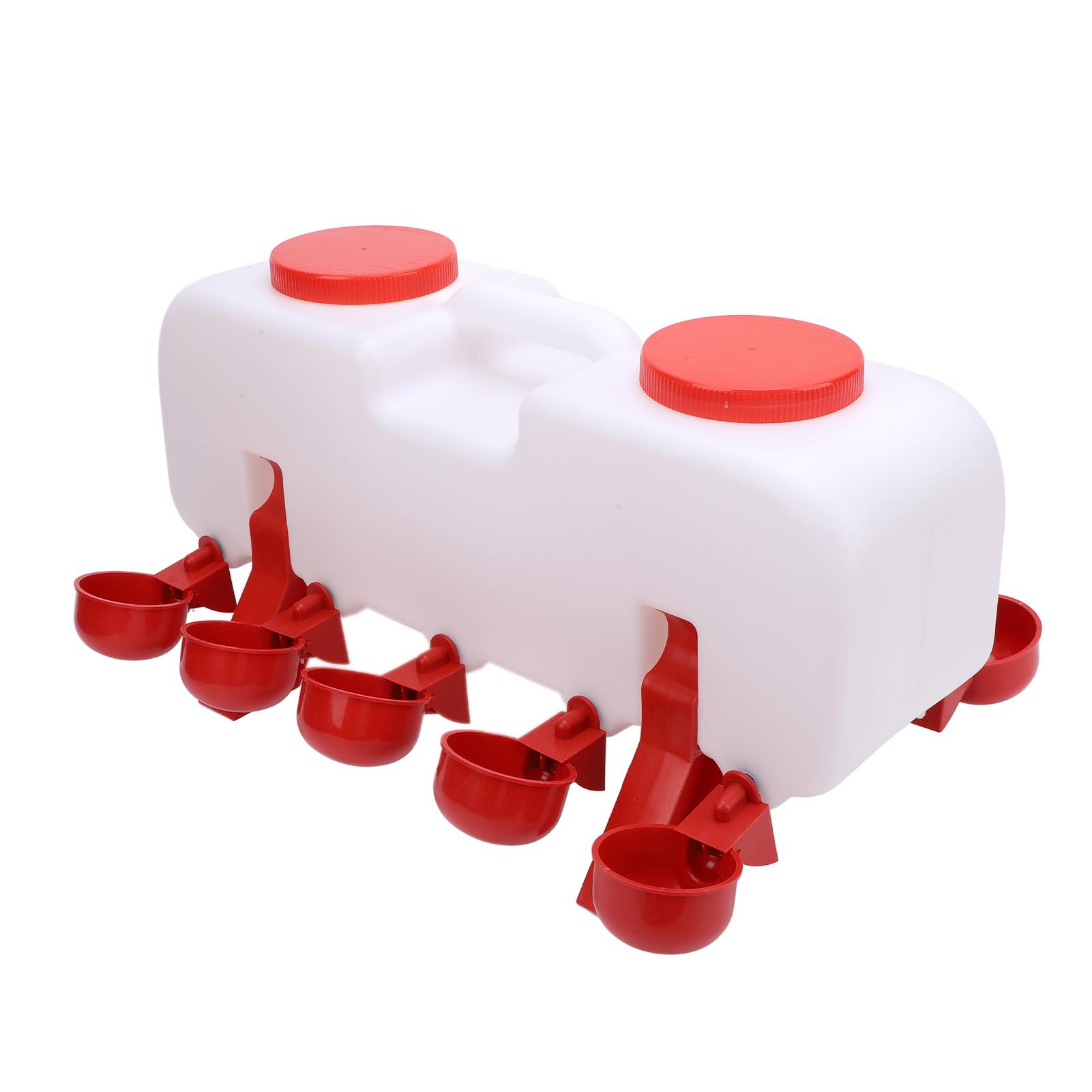 

Automatic Chicken Waterer Anti Tipping Plastic Hygienic Chicken Watering System for Poultry Farm