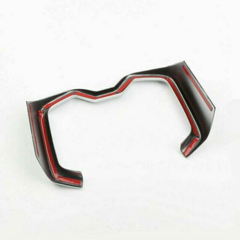 Silver Interior Water Cup Holder Frame Cover Trim Fit For Toyota RAV4 2019-2022