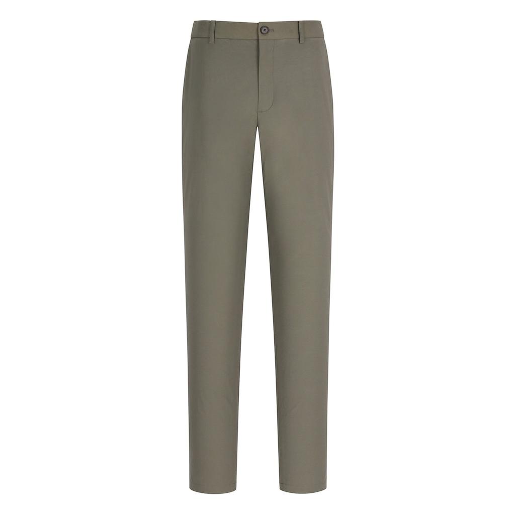 FERRAROMILANO Cotton Blend Stretch Chino Pants D/Khaki (Amsfbpc20127)