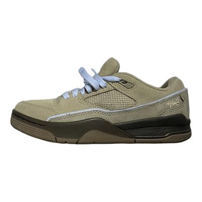 Air Jordan Flight Court Khaki Ironstone Sneakers da Donna Tan Lt-Khaki-Ironstone IO7612-220