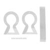 Acrylic Headband Display Stand Clear Hair Clip Organizer Jewelry Display Rack  for Jewelry Display