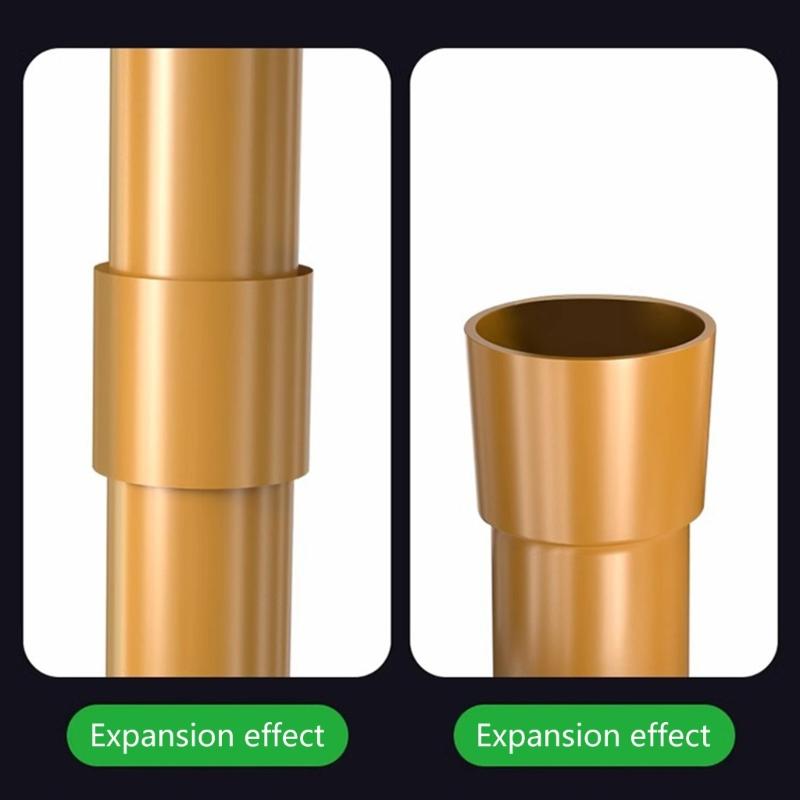 Pipe Stretcher Expander Tool, 5 in 1 Flaring Kit for 6/9/12/16/19mm Tubes with Hexagonal Shank Suitable for Engineering