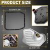 Fit Ford Mercury For Lincoln F6AZ-7A098-A Transmission Aluminum Filter Gasket