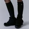 Wide Knit Leg Warmer [ Black ]