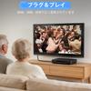 CAMWAY RCA to HDMI Video Switchable AV to HDMI RCA to HDMI 3 Color Mini CVBS Adapter for Converter, 169/43 Converter, 720P/1080P Support, Converter,