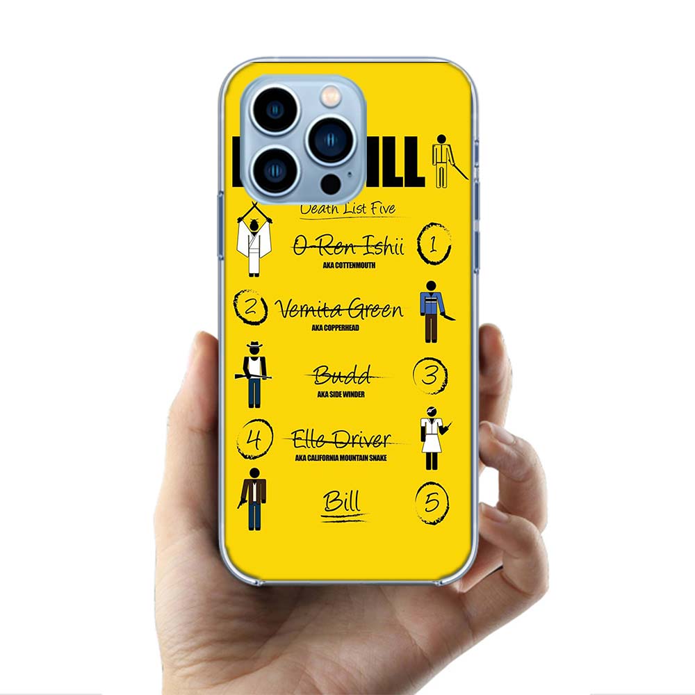 Kill Bill Cases Phone Case For Iphone 17E 16E 17 Air 16 Pro Max 15 Pro 14 Plus 11 13 12 Mini Cover Cases Compatible with Suitabl