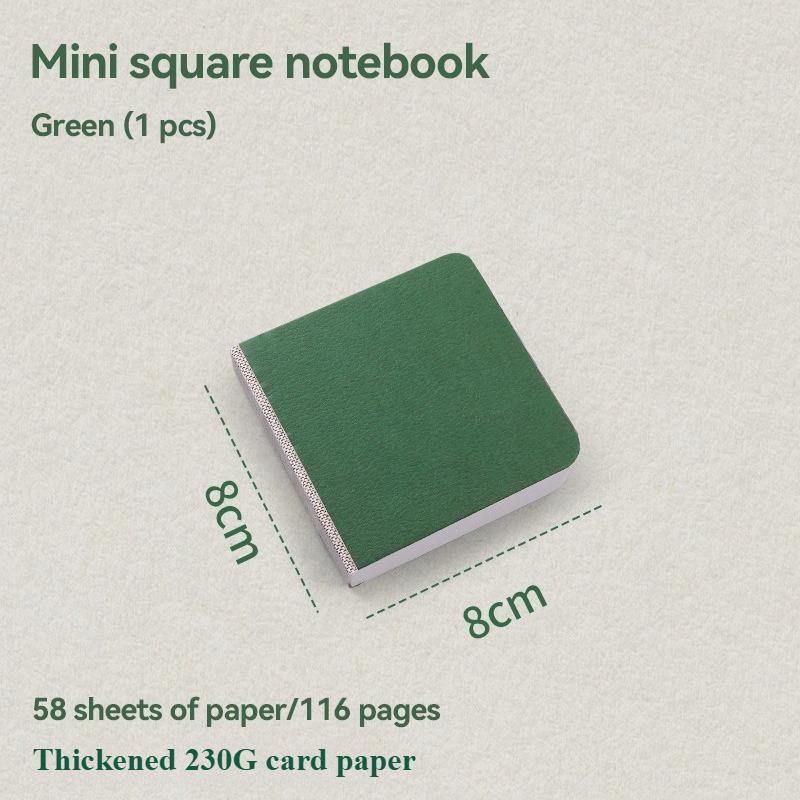 Borrence Mini Notebook Painting Handbook Portable Pocket Notepad 58 Sheets Drawing Book Back To School Stationery Art Supplies