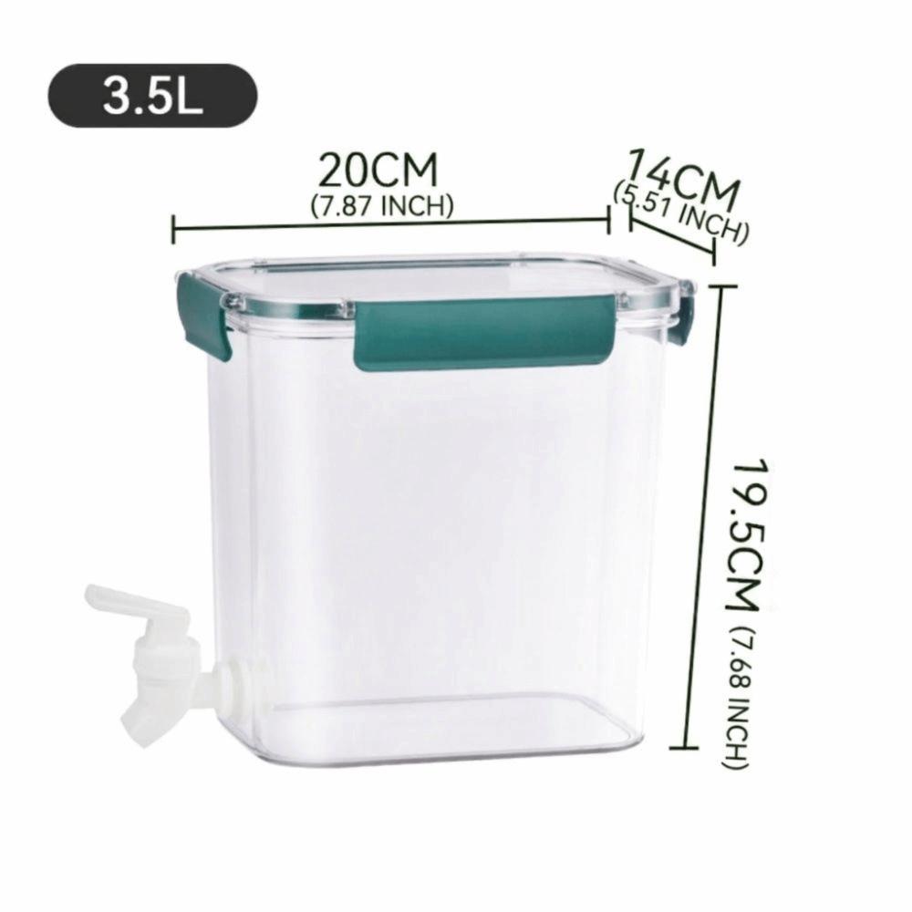 With Spigot Cold Water Kettle Plastic Water Container Portable Drink Dispenser  Kitchen