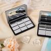 Empty Eyeshadow Palette Eye Makeup Storage Dish Diy Eye Shadow Tool With Mirror