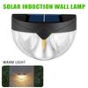 High Bright Solar Wall Light with Motion Sensing Outdoor LED Type-C Rechargeable Waterproof Lantern for Garden Balcony Staircase