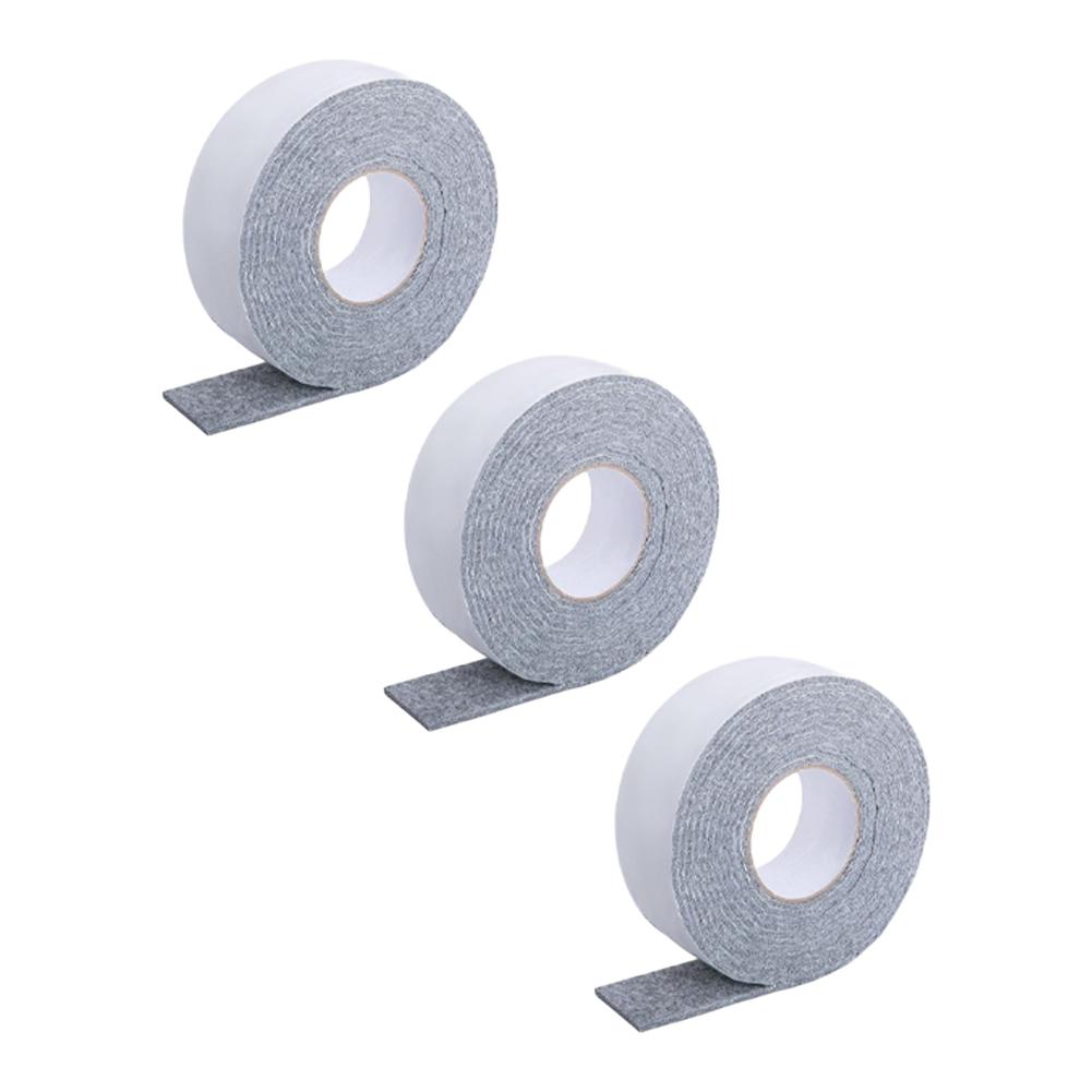 Window Condensation Absorber Felt Strip 3PCS Set with Self Backing for Moisture Control and Prevention of Water Damage