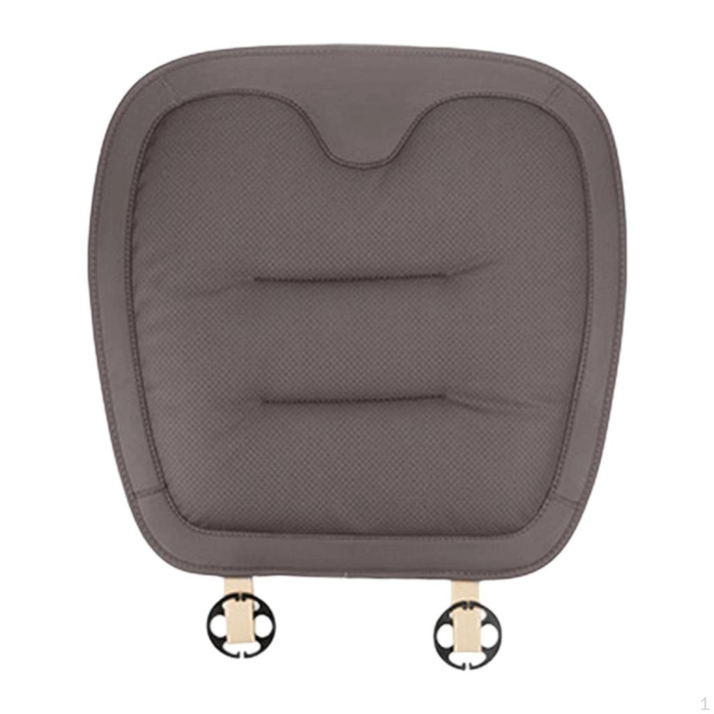 Car Seat Cover Soft Anti Slip Multifunctional Wear Resistant with Secure Buckle Supportive Pad for