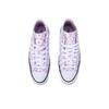 Converse Chuck Taylor All Star Round Toe Comfortable Durable Breathable High Top Canvas Shoes Kids Sneakers Purple A08118C