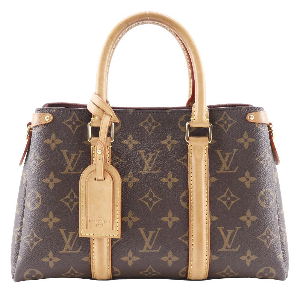 

LOUIS VUITTON SoufflotBB Handbag M44815 Brown Monogram canvas Women Used