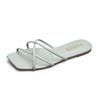 Summer Flat Sandals For Women With Breathable Pu Material For Casual Daily Wear