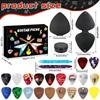 24-Day Guitar Picks Advent Calendar, Musical Christmas Countdown Box with 24 Picks for Acoustic, Electric, Bass, Holiday Gift