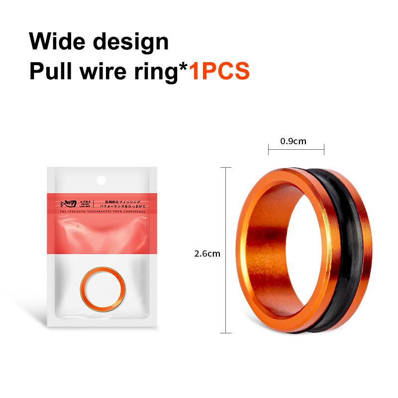 1Pcs Fishing Line Puller Anti-Slip Rubber Ring Durable Construction Compact Design Portable Line Pull Loop Fishing Accessories