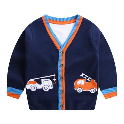 Autumn and Winter Children's Clothing Sweater Single-breasted Cardigan for Boys and Girls Baby Coat Jacket