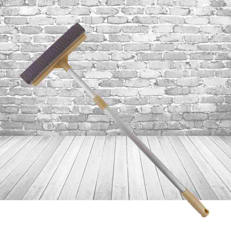 Telescopic Double-Sided Window Cleaner: Aluminum Rod Glass Wiper