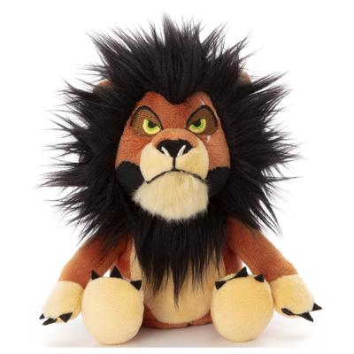 TAKARATOMY A.R.T.S Disney Character Washable Beans Collection Scar Plush Toy, Approximately 16cm Tall