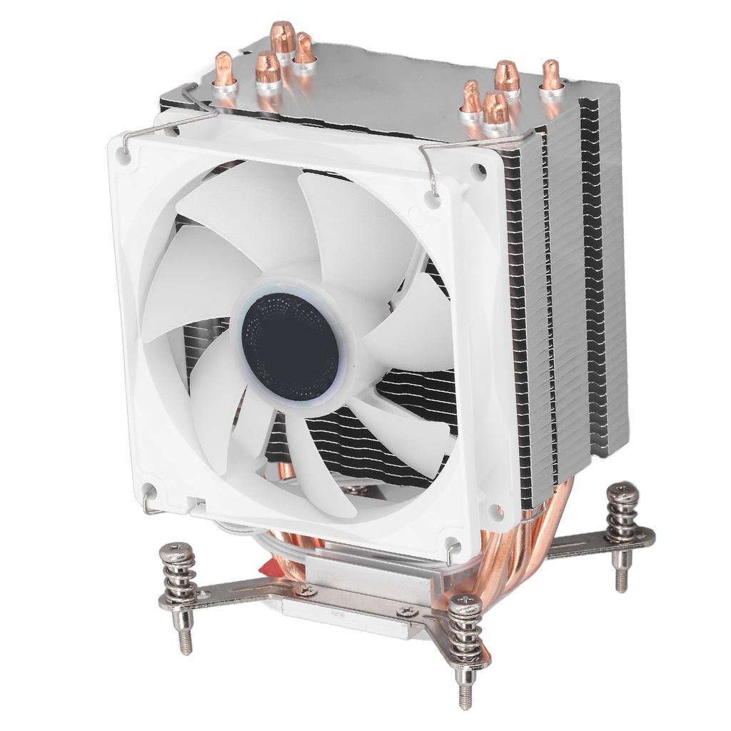 CPU Cooling Fan 3.5in 4 Heat Pipes 3pin 12VDC 2000RPM Hydraulic Bearing CPU Air Cooler with