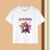 2-13Y Kid T Shirt Cat Printed Kids Clothes Tshirt Tops Tee Boys Girls Baby Tee