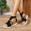 Trend Women Wedges Sandals Platform Casual Sandals Women Summer Lightweight Shoes for Women Beach Designer Shoes