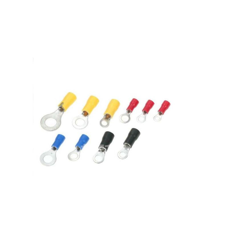 100/280/300/480PCS Insulated Cable Connector Wire Crimp Spatula Butt Ring Fork Kit Ring Lug Rolled Terminal Kit