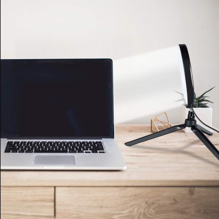 10-inch Mobile Streaming Ring Light - Beauty & Selfie Light for Camera or Phone