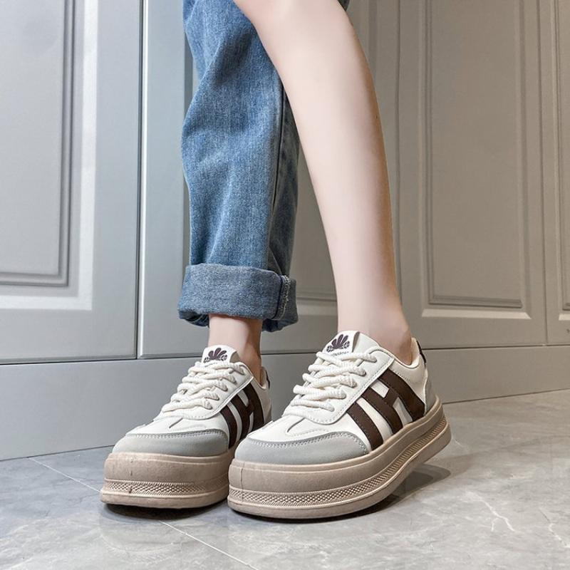 Fashion Thick-soled Casual Shoes for Women 2025 Spring and Autumn New Nmesh All-match Breathe Sneakers Comfortable Women Shoes