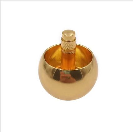 Flipping Top Small Mushroom Flipping Puzzle Toy Decompression Automatic Inversion Flipping Metal Rotating Ball