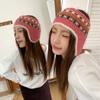 Snowflake Knitted Ear Cover Warm Ear Warmer New Winter Earmuffs  Women