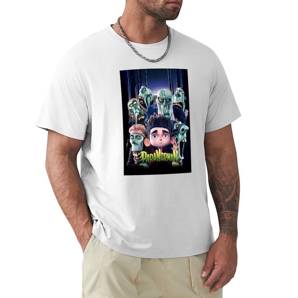Paranorman TShirt Customizeds Cheap Stuff Shirts Graphic Heavy Weight T Shirts for Men