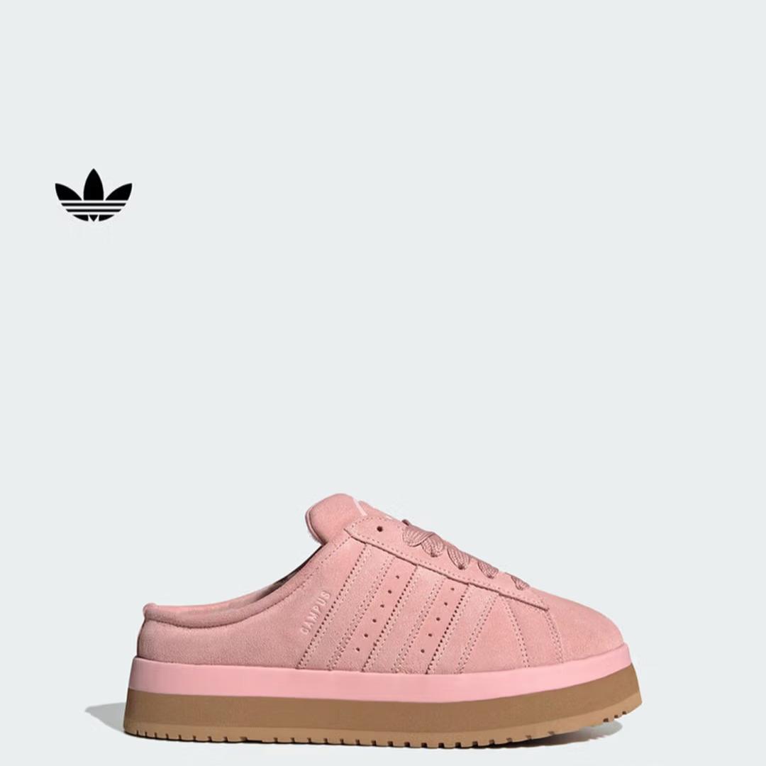 

Лоферы Adidas CAMPUS 00-х Утепленная обувь Полуботинки Повседневная обувь Adidas Клевер JR3238 35.5 розовый