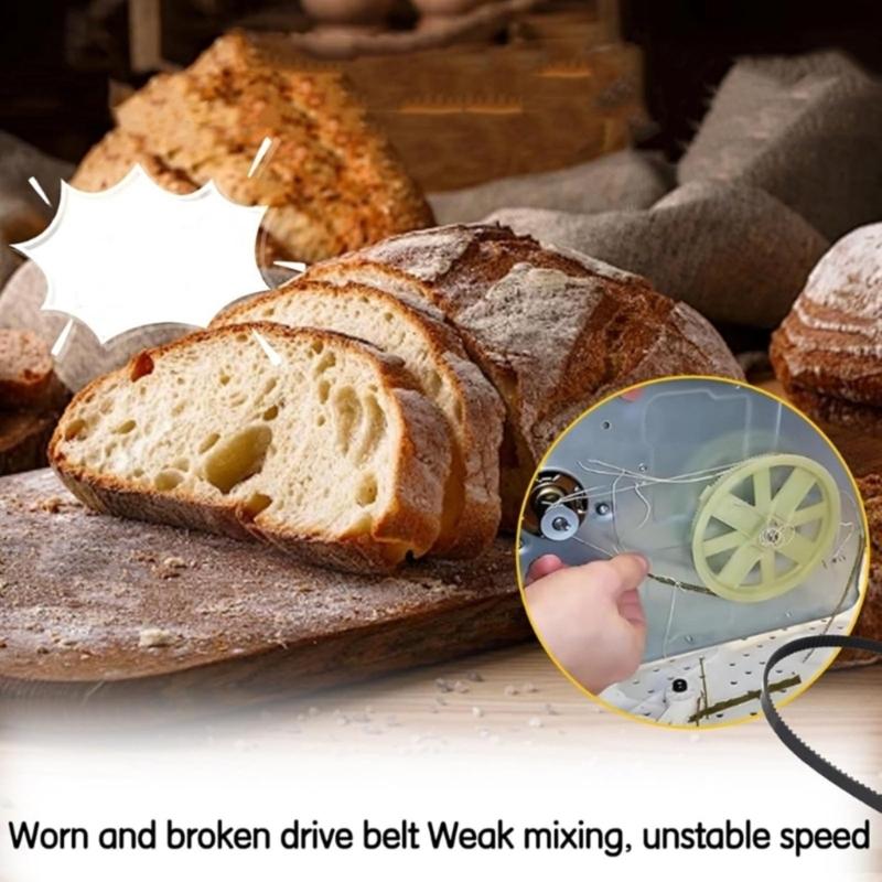 147 Tooth 441mm Length Drive Belt for Dough Mixers and Machines Nonslip Design Ensuring Stable Power Transmission