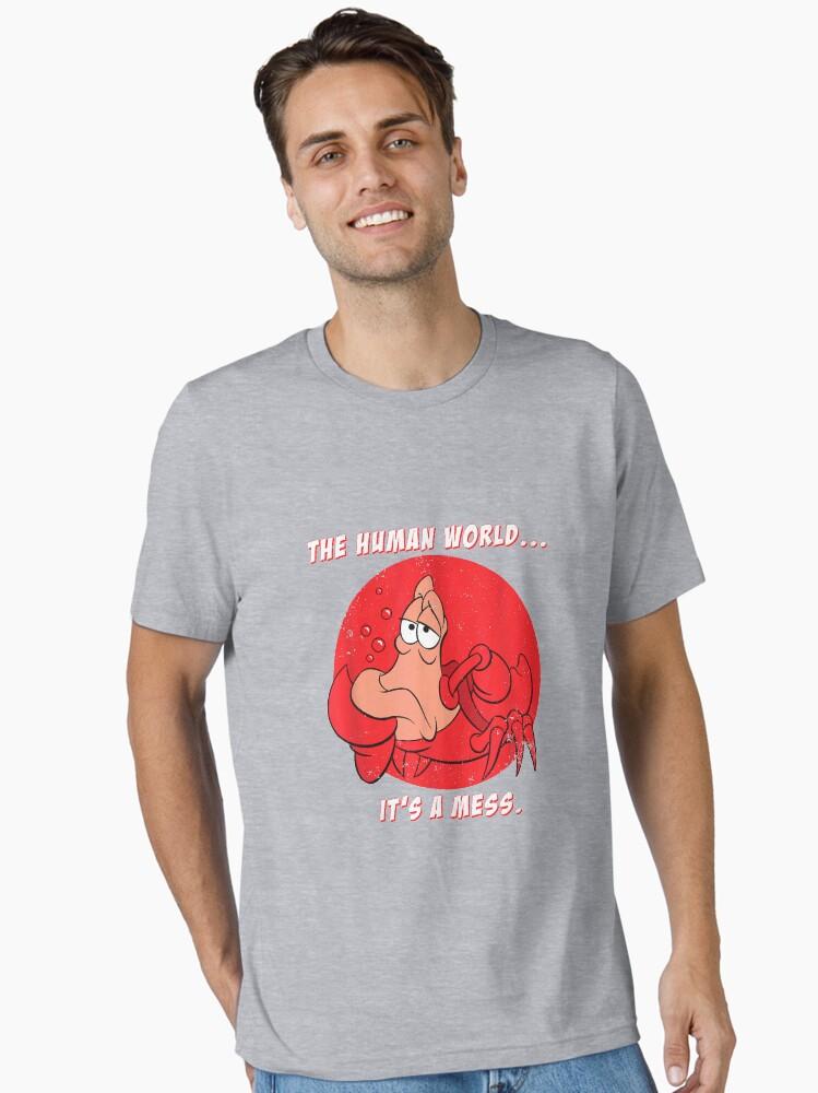 The Little Mermaid The Little Mermaid Sebastian The Human World Essential T-Shirt